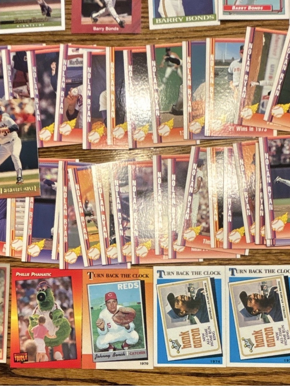 HUGE Lot of Hall of Famers and Legends from Bo, Bonds, Griffey, Nolan, Randy,etc - Picture 9 of 10